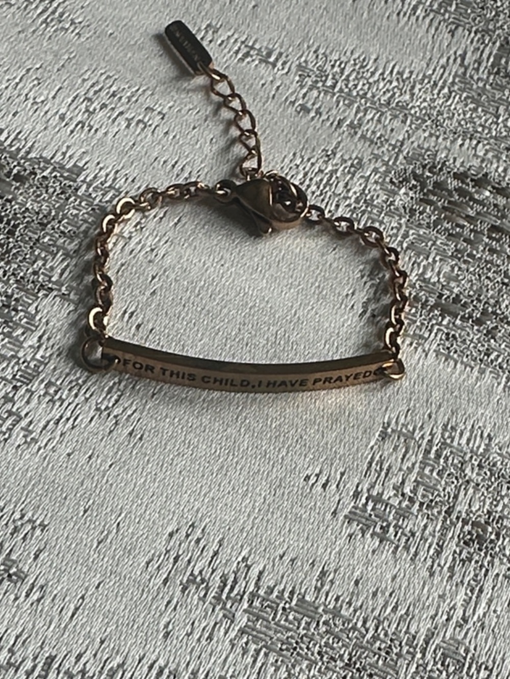 Inspiration Co. Gold baby Bar Bracelet - new Jewelry